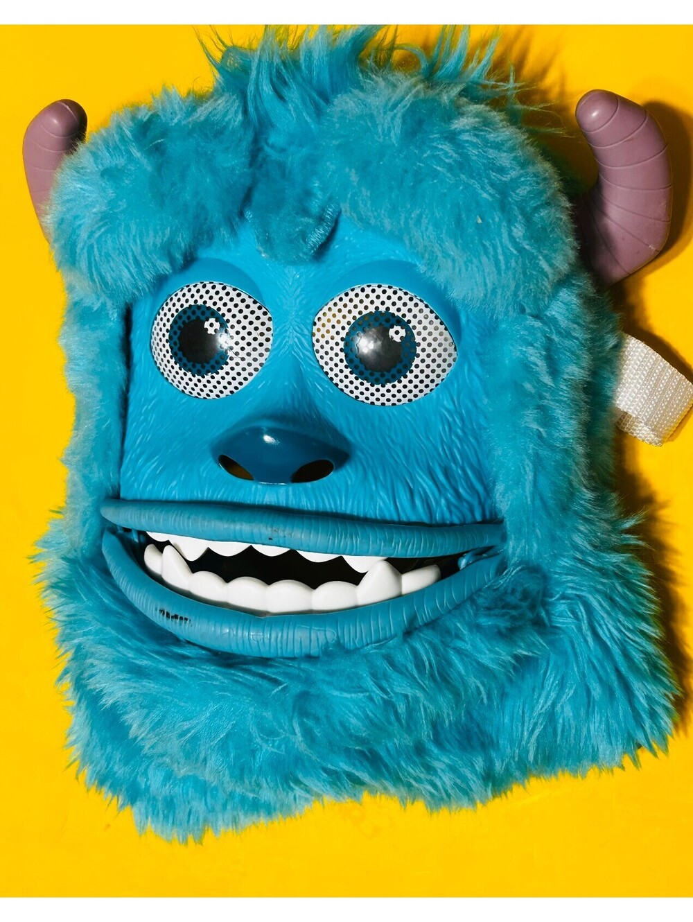Disney Monsters University Sulley Moving Mouth Mask Costume Spin Master ASIS